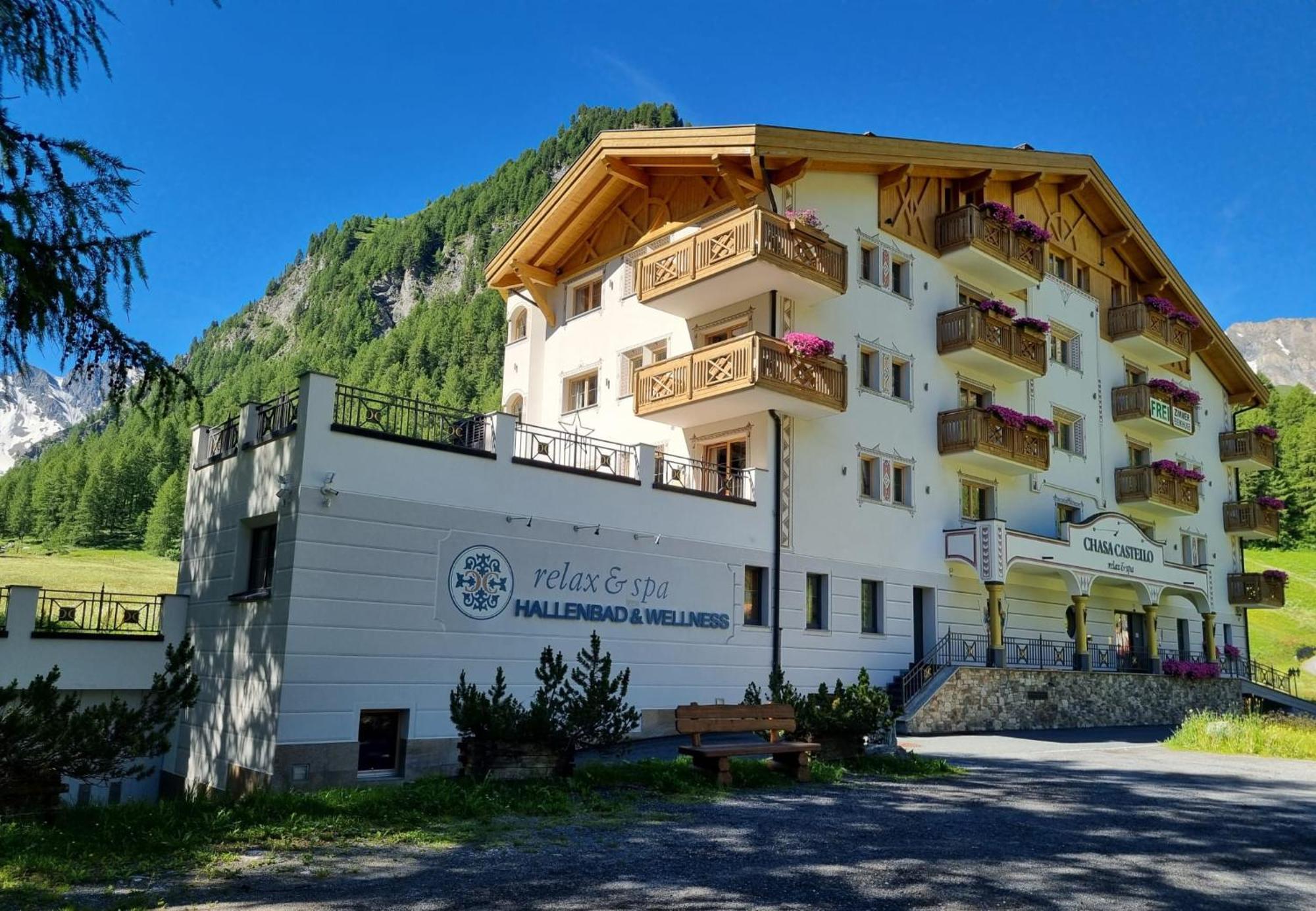 Chasa Castello Relax & Spa Samnaun Exterior photo